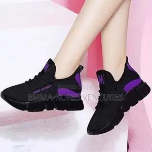 Women's Fashion Sneakers - Black