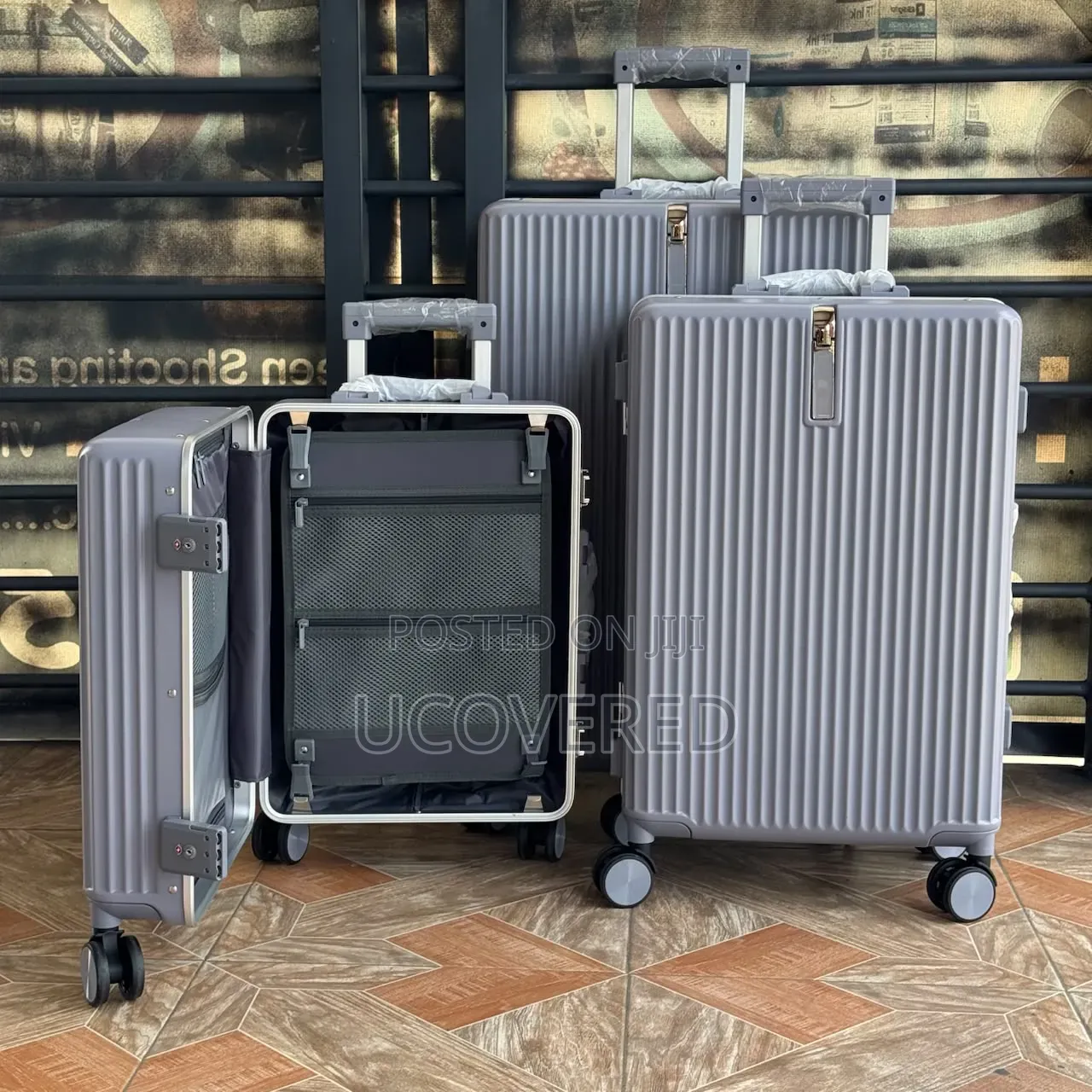 Zipperless Aluminum Frame Luggage