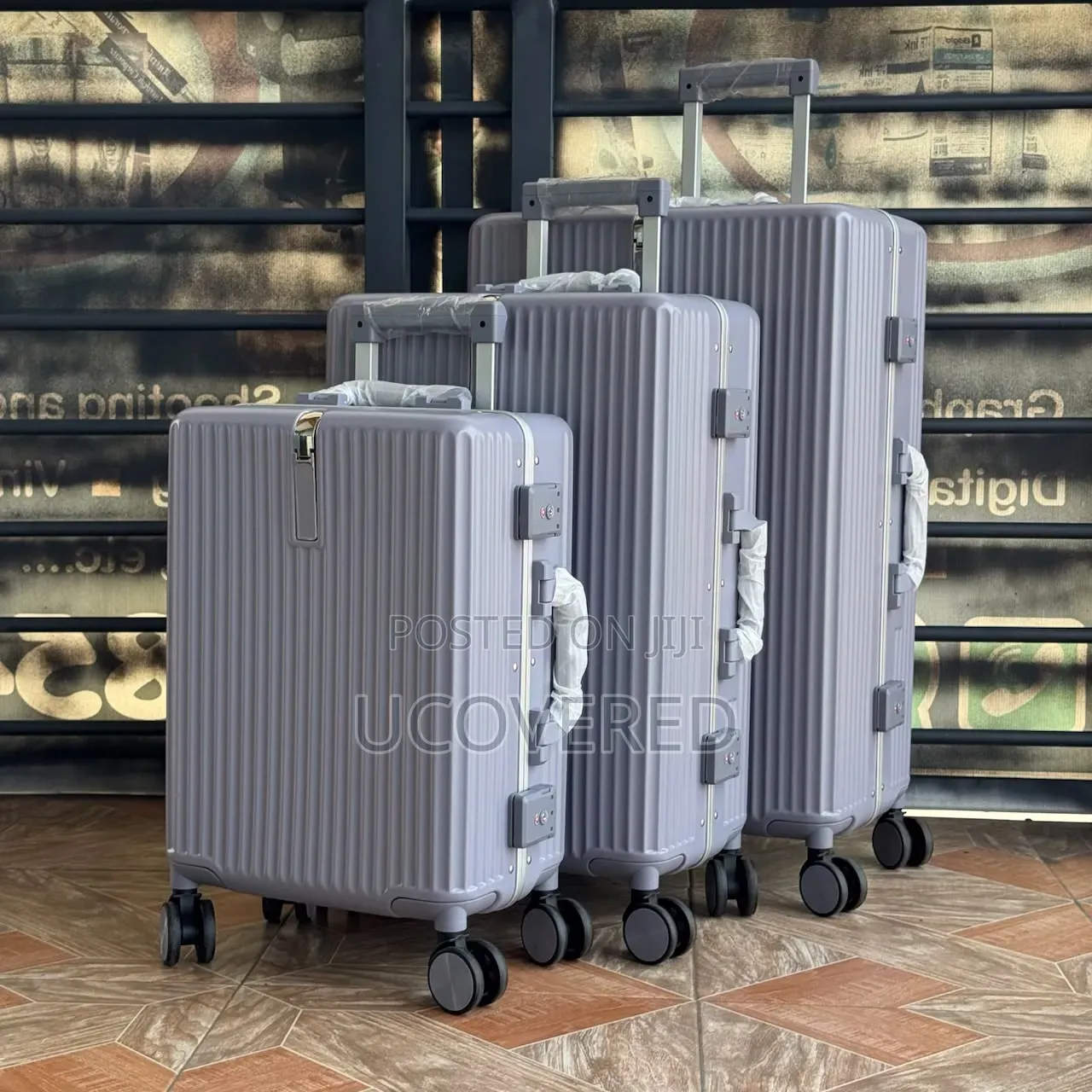 Zipperless Aluminum Frame Luggage