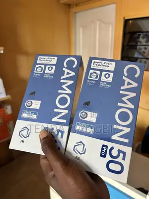 New Tecno Camon 50 Pro 256 GB Black