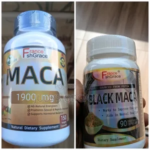 Maca and Black Maca Capsules( Ghc250 Each)