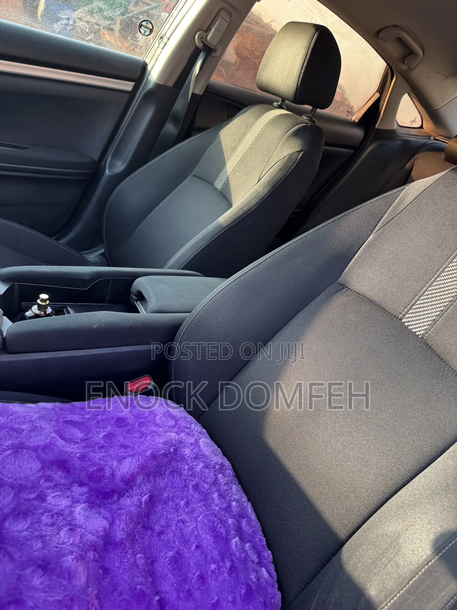Honda Civic LX 4dr Sedan (2.0L 4cyl) 2016 Black