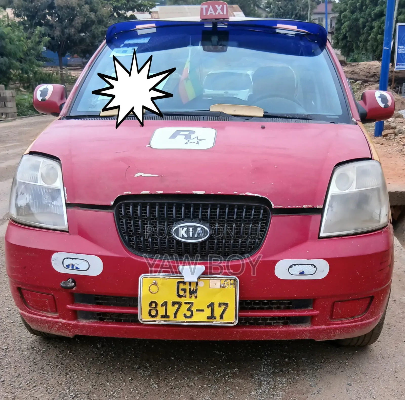 Kia Picanto 2007 Red
