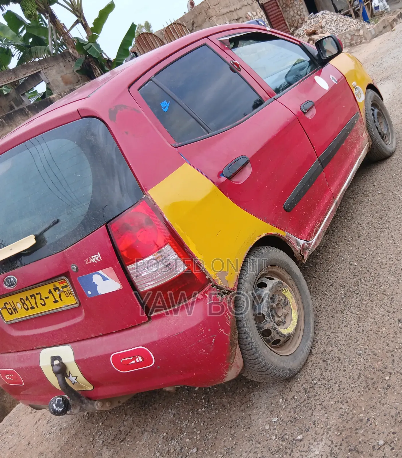 Kia Picanto 2007 Red