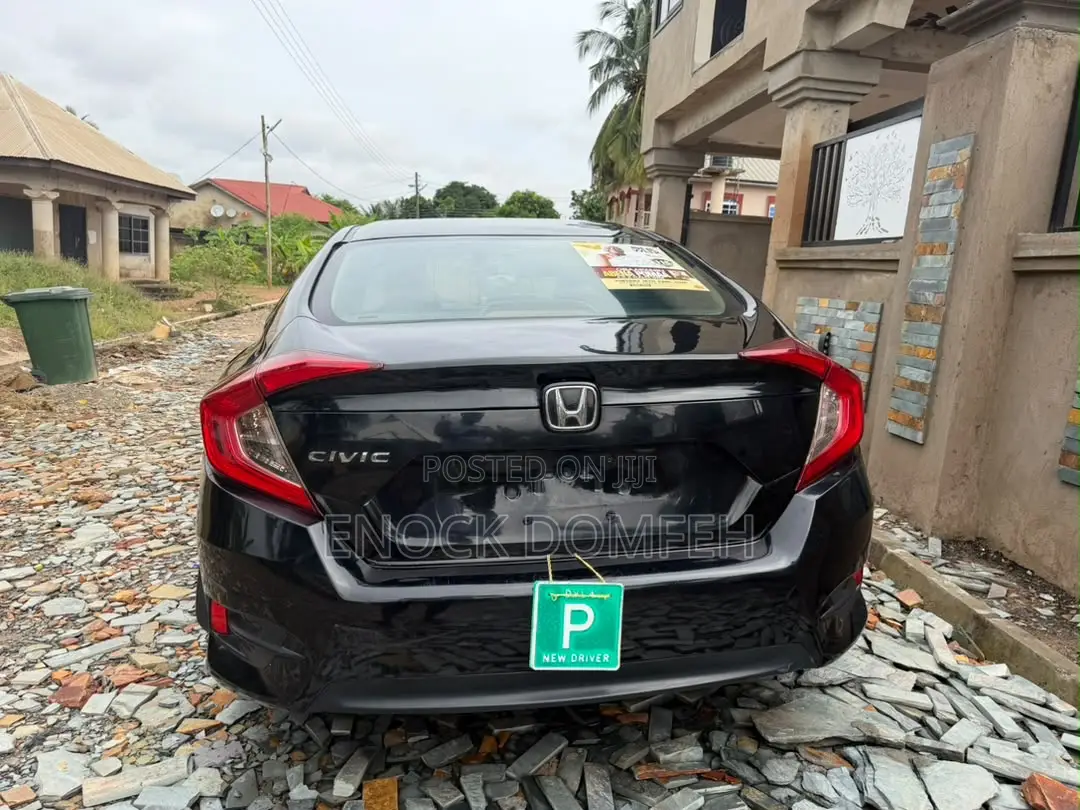 Honda Civic LX 4dr Sedan (2.0L 4cyl) 2016 Black