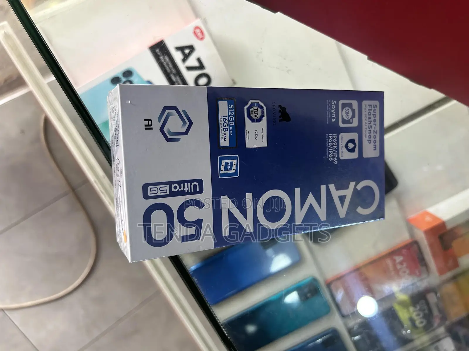 New Tecno Camon 50 Ultra 512 GB Black