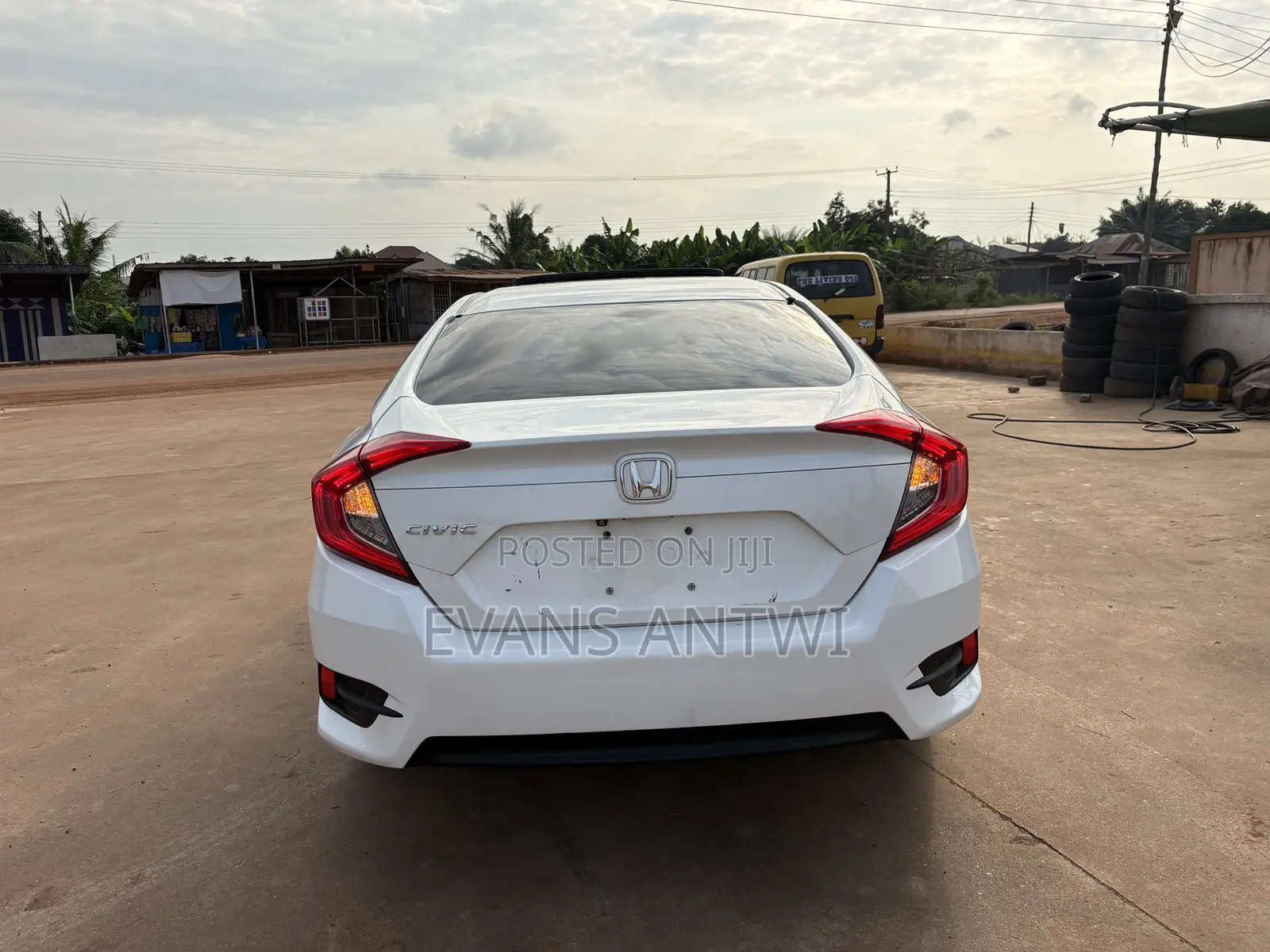 Honda Civic EX-L 4dr Sedan (1.5L 4cyl) 2017 Red