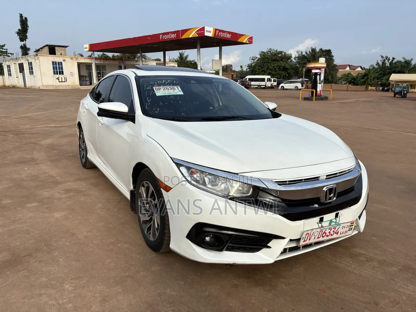 Honda Civic EX-L 4dr Sedan (1.5L 4cyl) 2017 Red