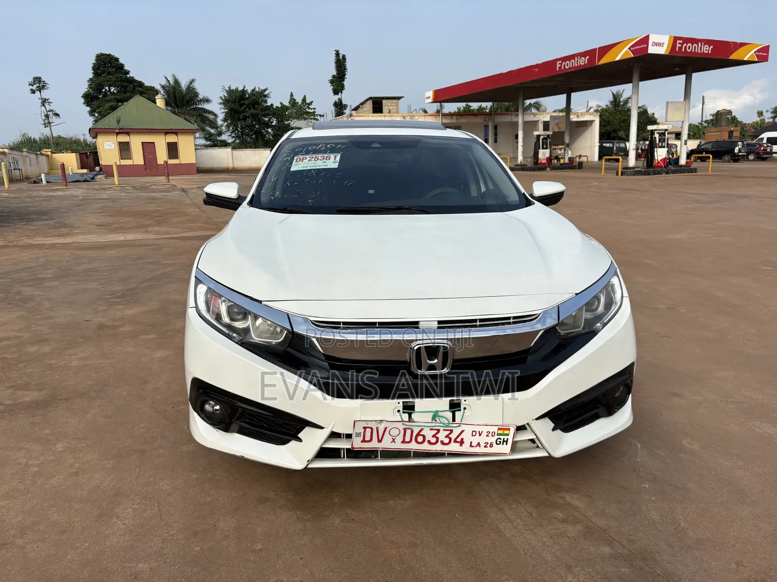 Honda Civic EX-L 4dr Sedan (1.5L 4cyl) 2017 Red