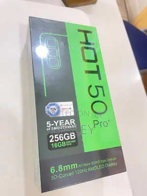 New Infinix Hot 50 Pro+ 4G 256 GB Black