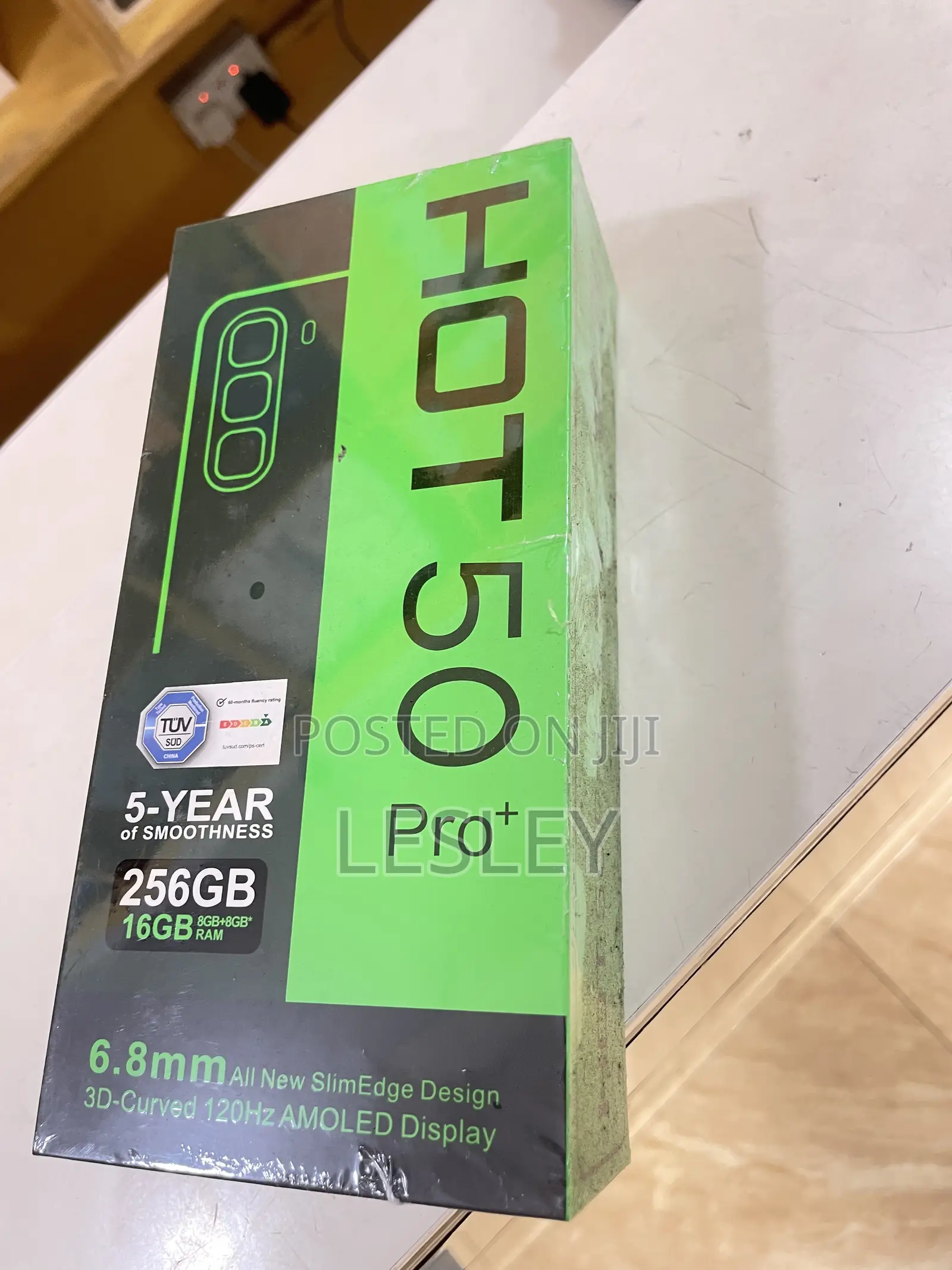 New Infinix Hot 50 Pro+ 4G 256 GB Black