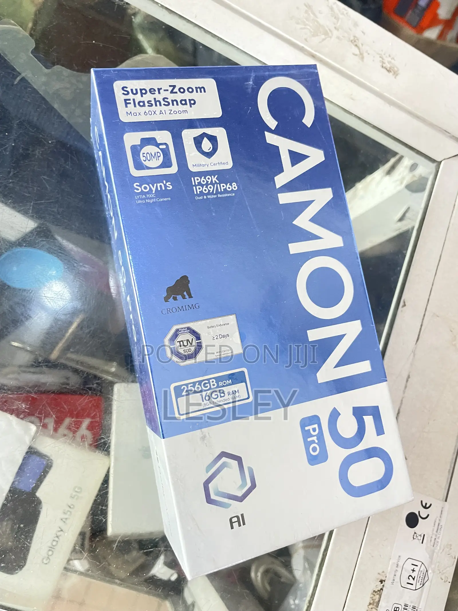 New Tecno Camon 50 Pro 256 GB Black