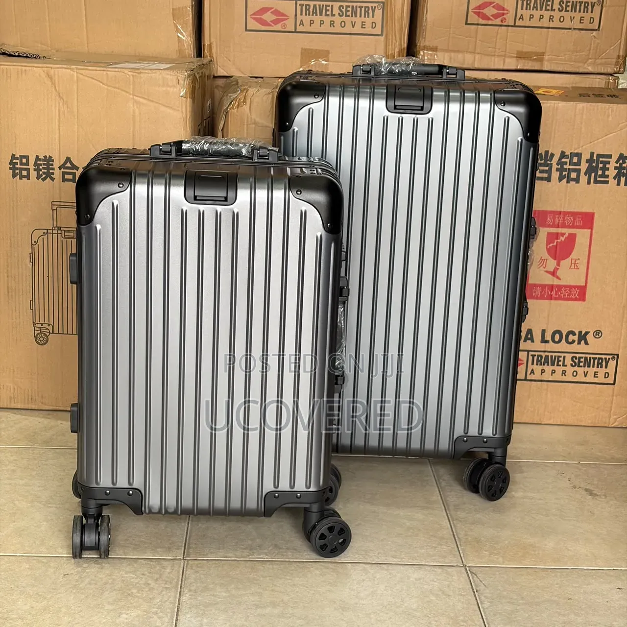 Elite Collection Hardside Aluminum Suitcases