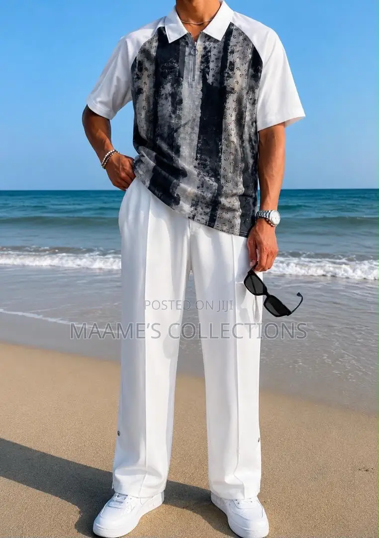 Luxury Men 2 - Pieces Top and Down Set