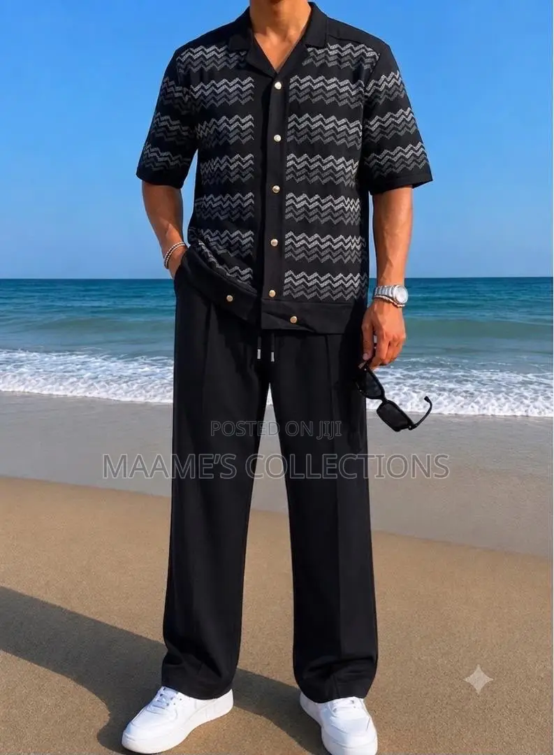 Luxury Men 2 - Pieces Top and Down Set