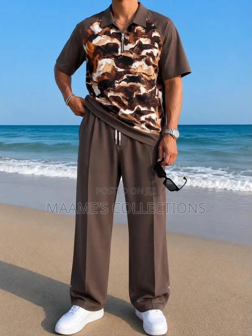 Luxury Men 2 - Pieces Top and Down Set