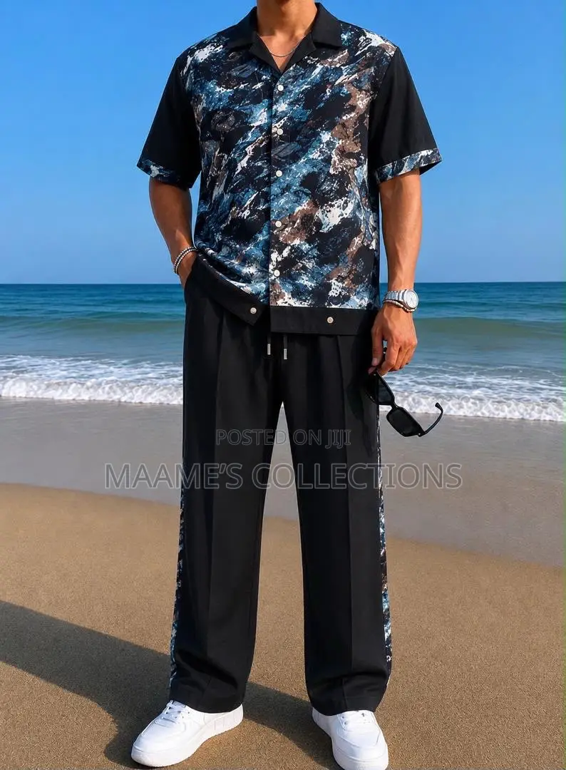 Luxury Men 2 - Pieces Top and Down Set