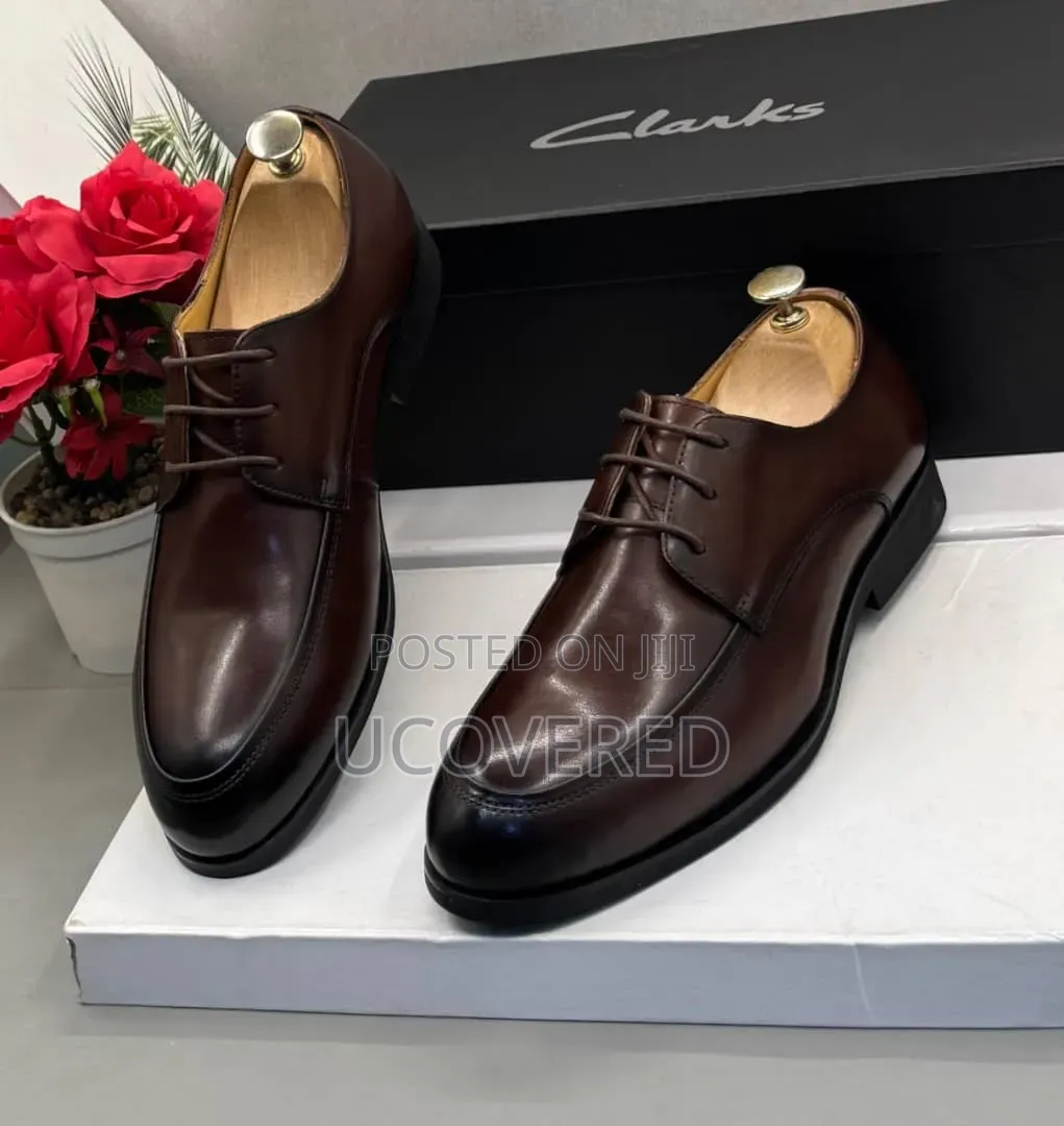 Clarks Split-Toe Derby Shoes