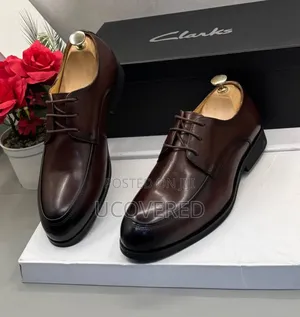 Clarks Split-Toe Derby Shoes