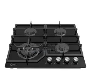 Midea 4 Burner 60cm Gas Hob - Black (60gj084)