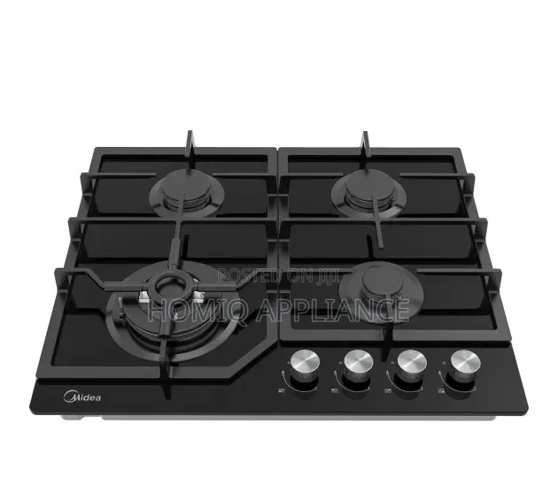 Midea 4 Burner 60cm Gas Hob - Black (60gj084)