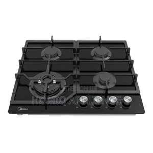 Midea 4 Burner 60cm Gas Hob - Black (60gj084)