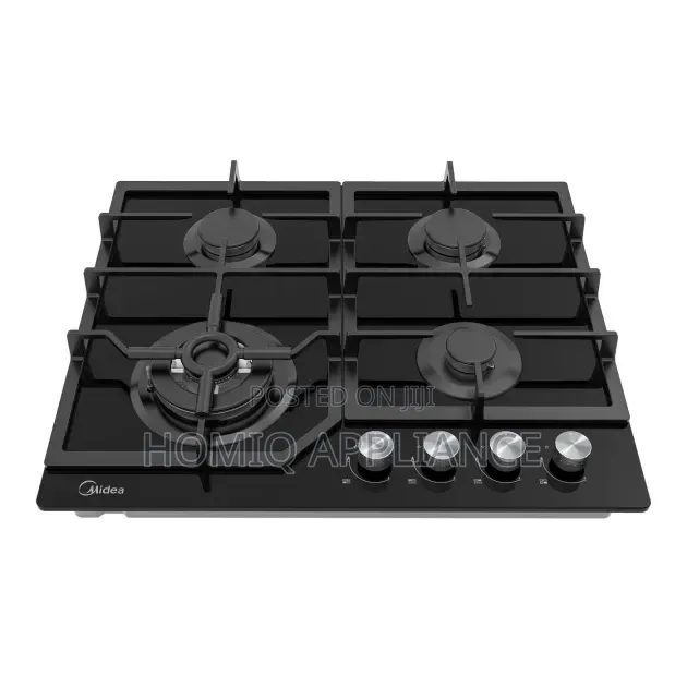 Midea 4 Burner 60cm Gas Hob - Black (60gj084)