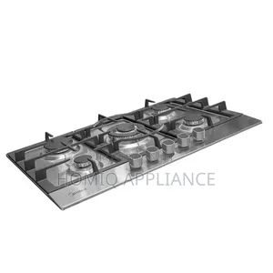 Midea 90cm 5 Burner Gas Hob| Stainless Steel [90g50me]