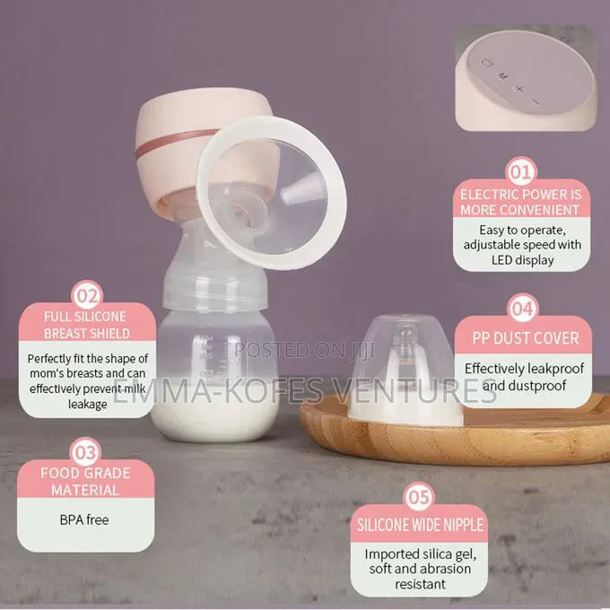 Portable Silicon Milkpump Wireless Rechargeable Electric Breast Pump