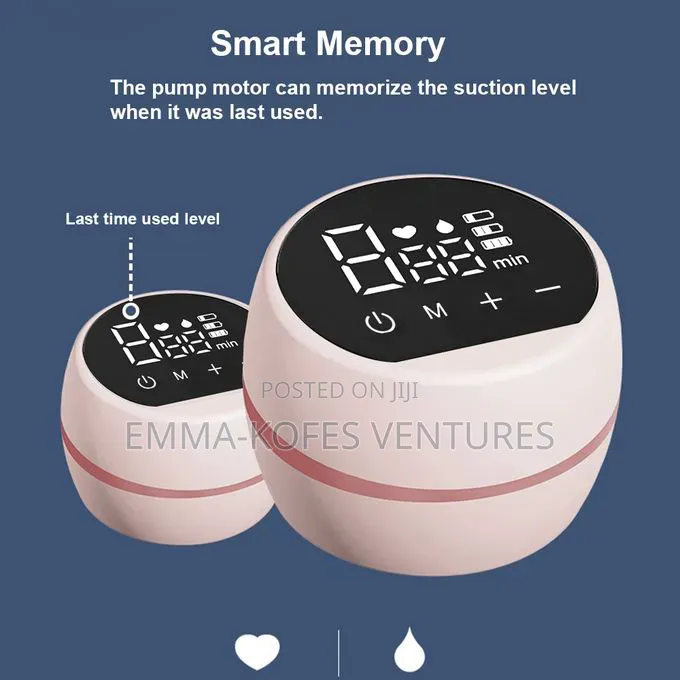 Portable Silicon Milkpump Wireless Rechargeable Electric Breast Pump