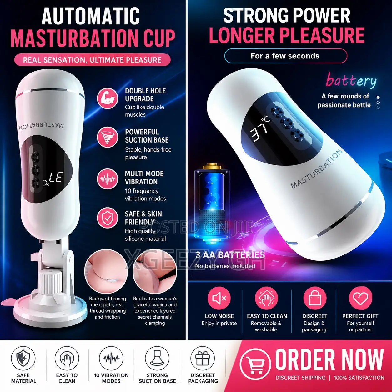 Automatic Intelligent Masturbation Cup Penis Trainer