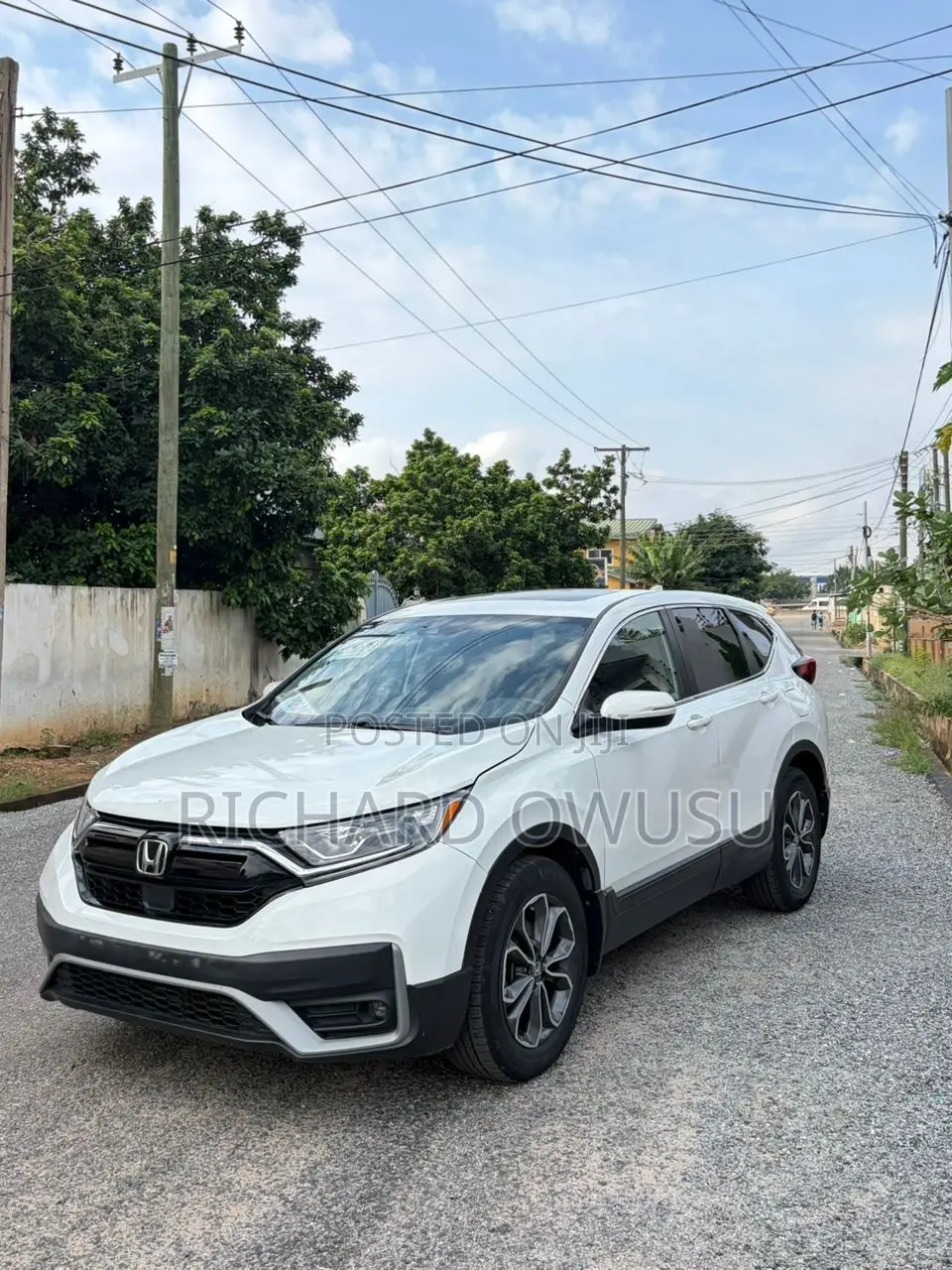 Honda CR-V EX-L 2021 White