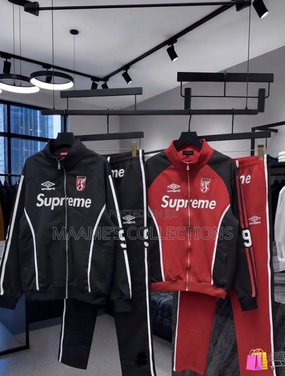 Supreme X Umbro Tracksuit Top and Down