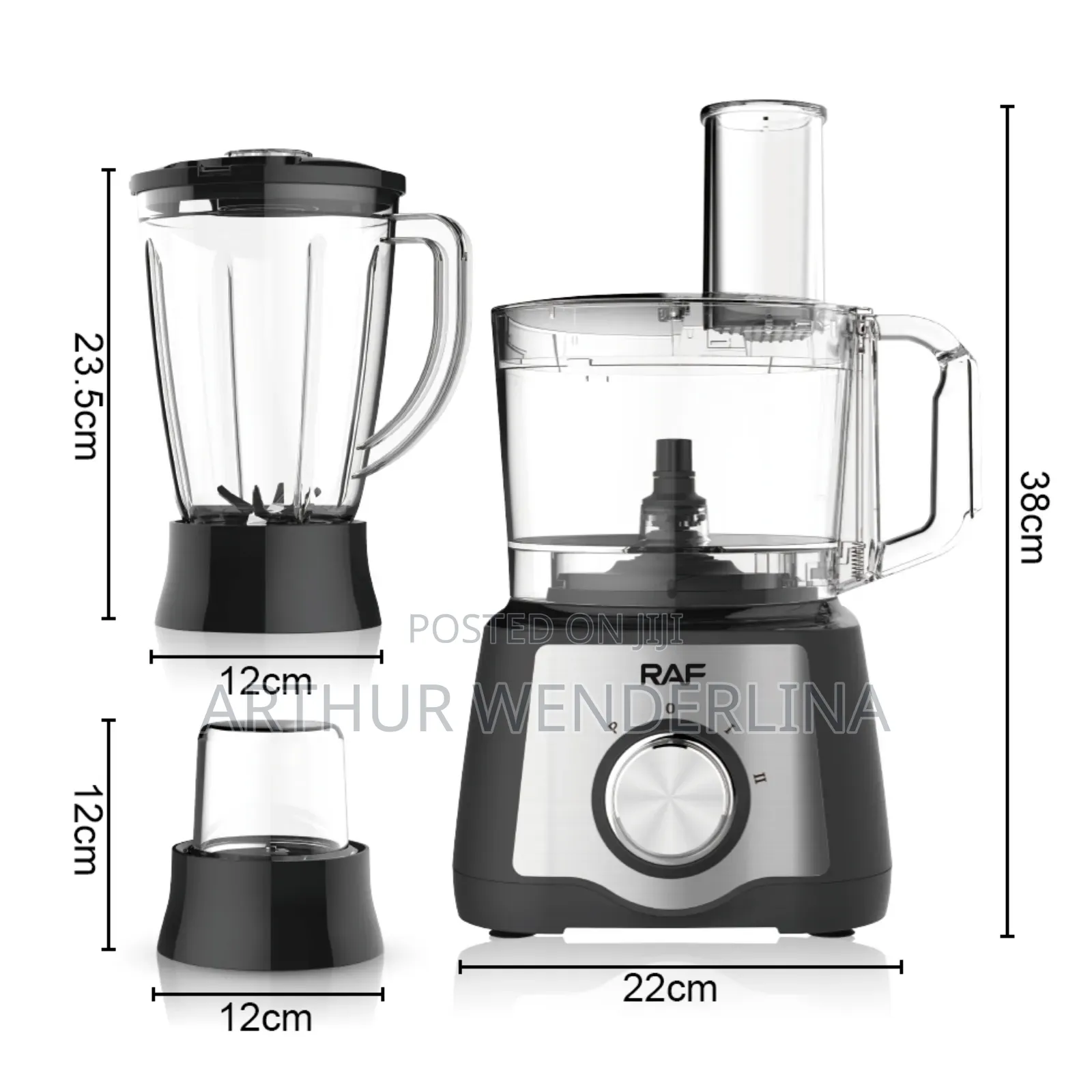 Raf 7 in 1 Multifunctional Food Processor