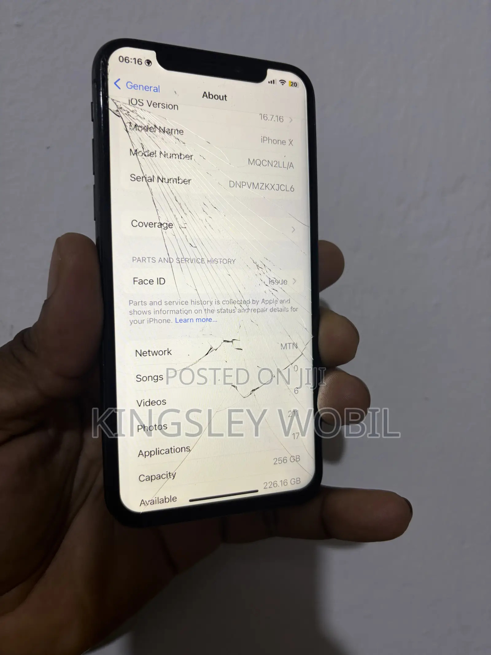 Apple iPhone X 256 GB White