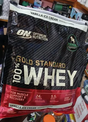 Optimum Nutrition Gold Standard 100% Whey Protein Vanilla, 2.48kg