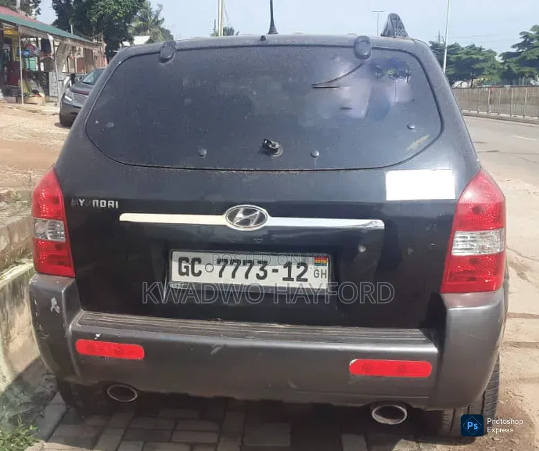 Hyundai Tucson 2008 Black