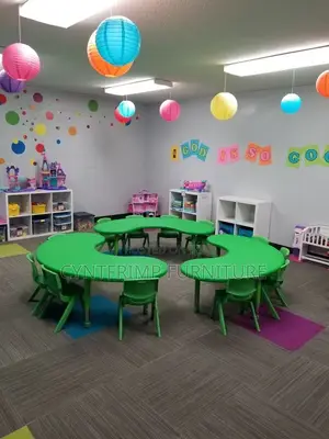 Curved Pre School Table