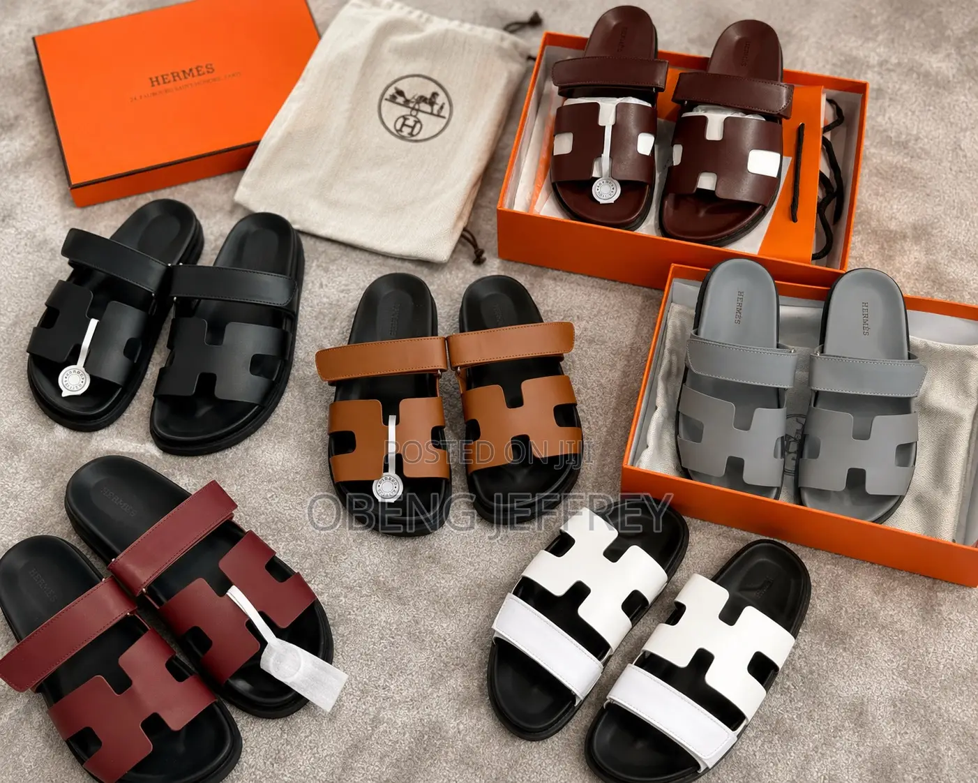 Original Hermes Slippers/Sandals in Colours