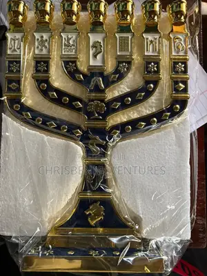 Jerusalem Gold Seven - Branch Menorah