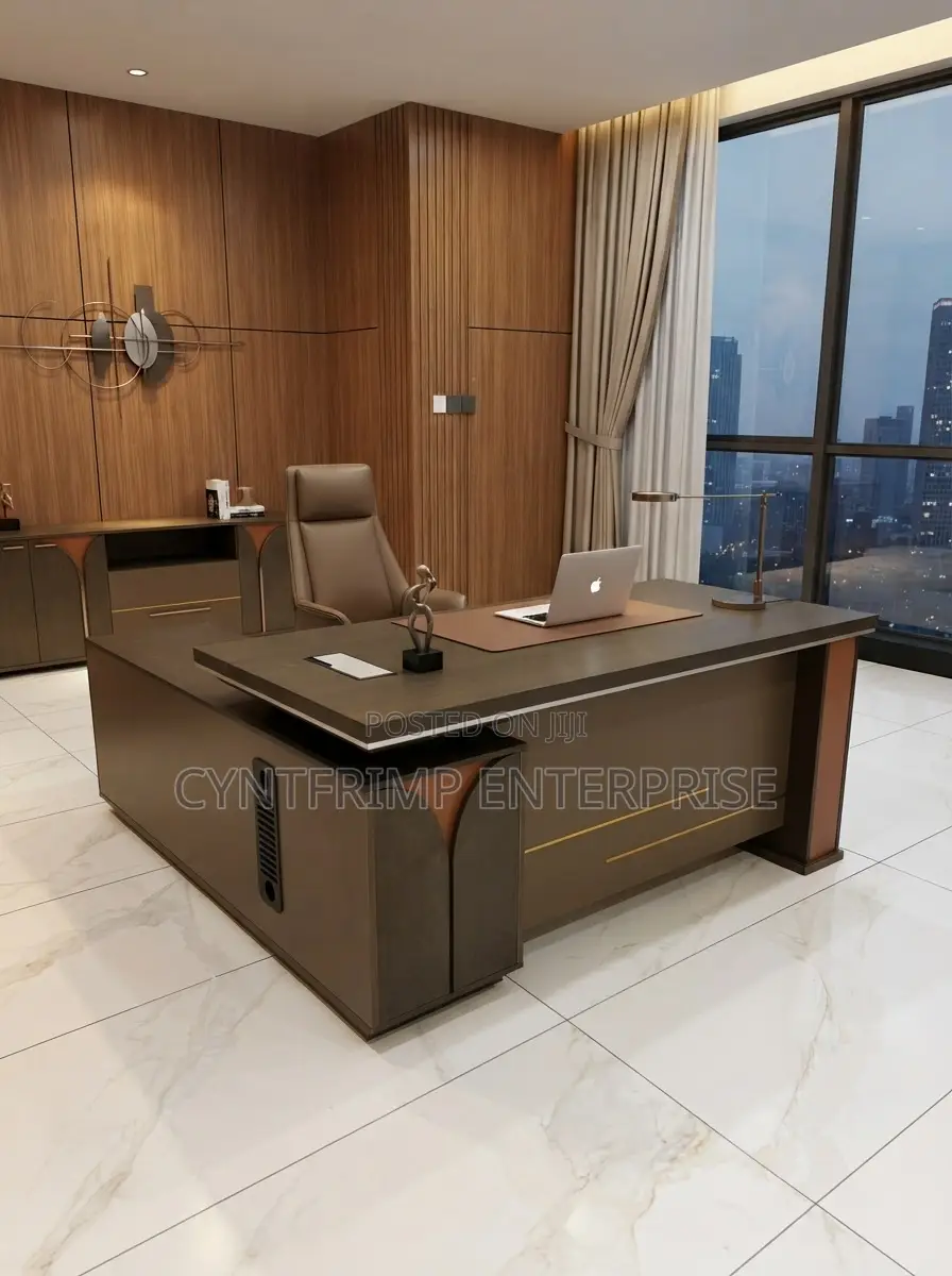 Executive L-Shaped Desk