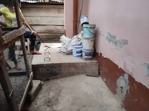 Plumbering Work and Building Biodigester Toilet