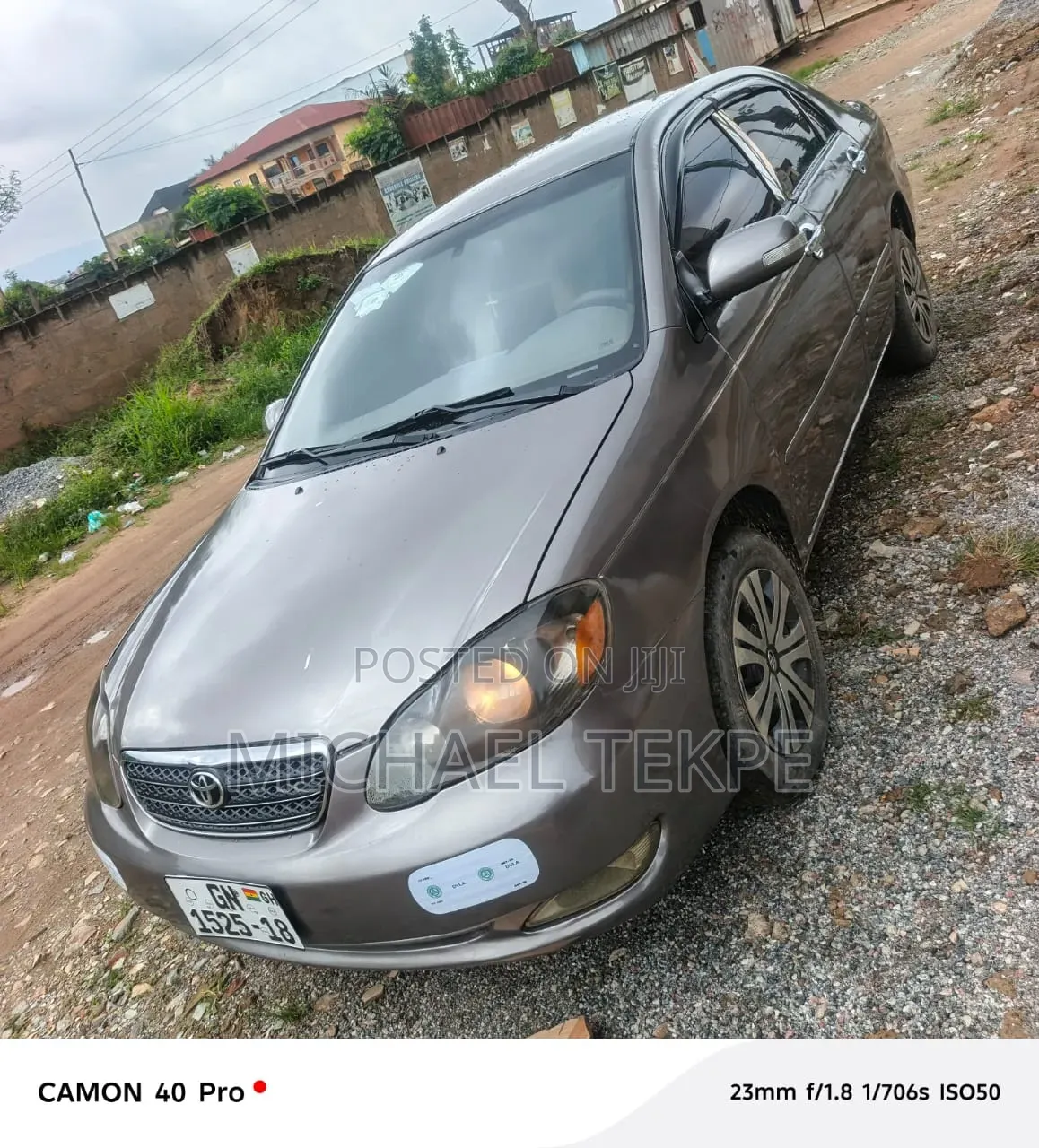 Toyota Corolla 2006 Gray