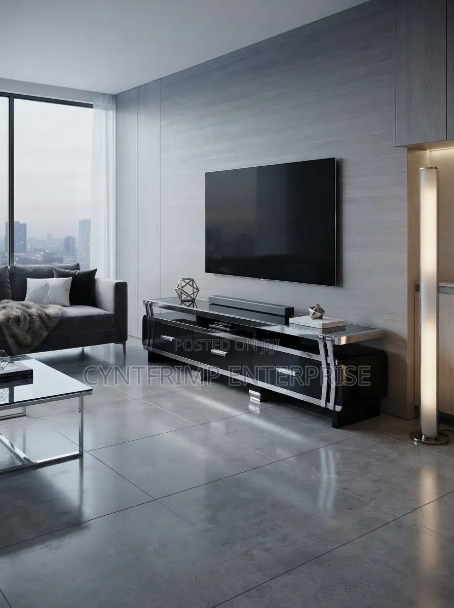 Executive Tv Stand – High-Gloss