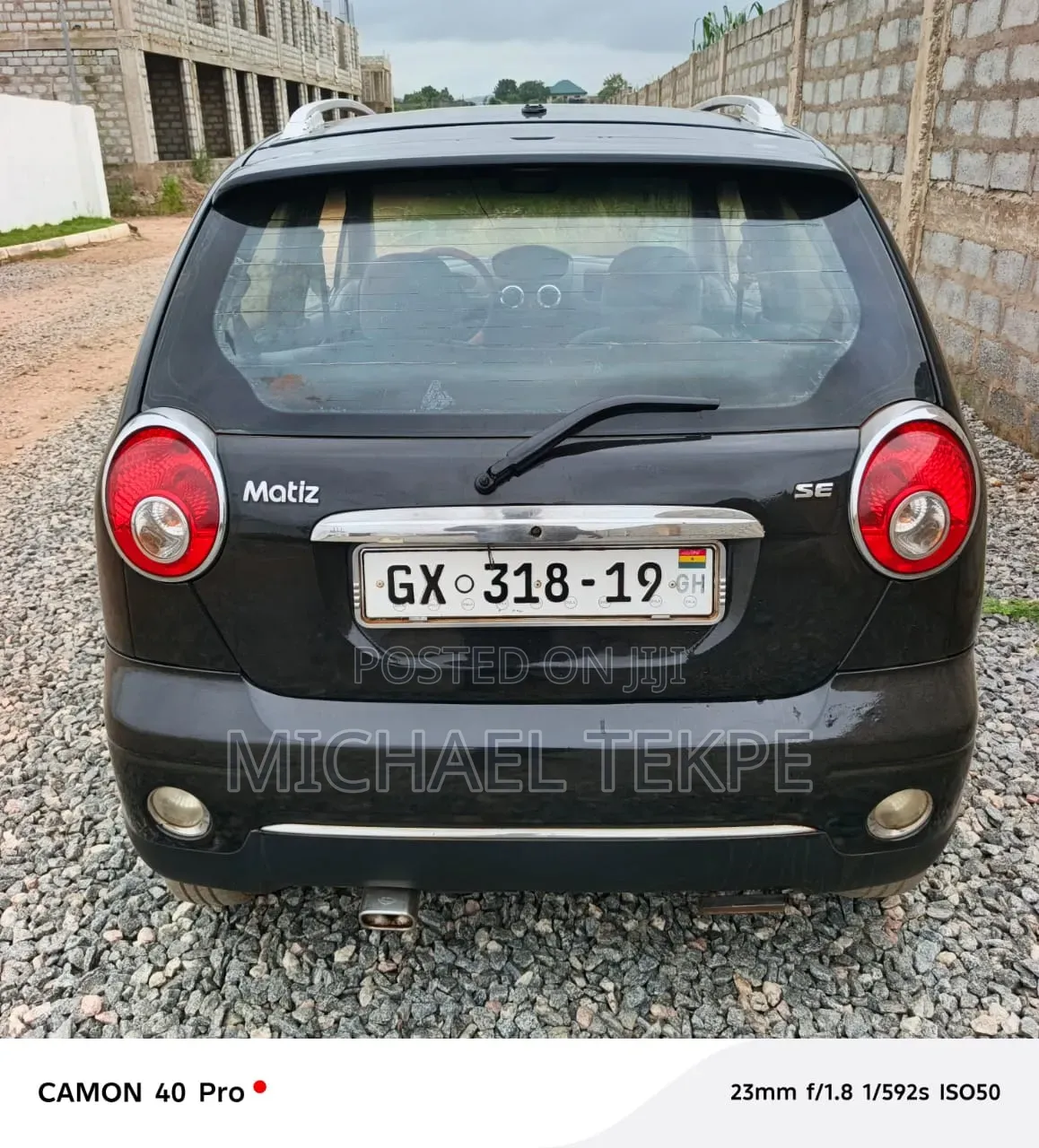 Daewoo Matiz 2007 Black