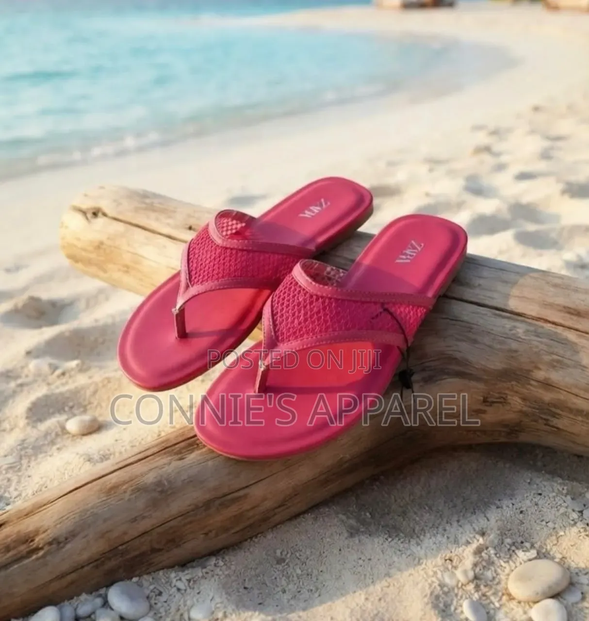 Zara Flat Slippers With Weaven Outsole for Ladies