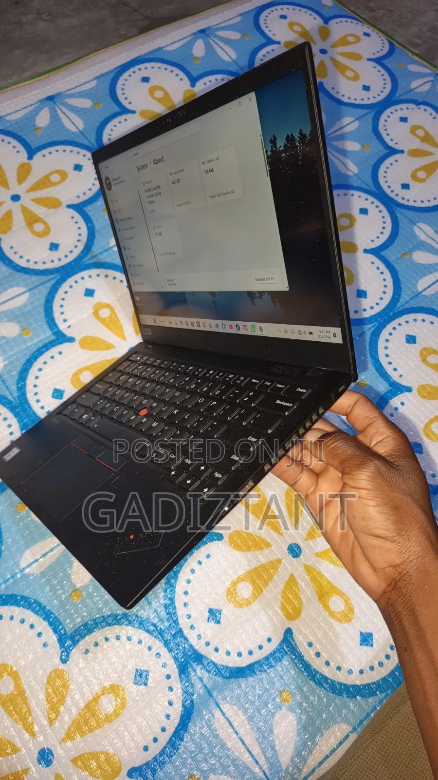 Laptop Lenovo ThinkPad X1 Carbon 16GB Intel Core i7 HDD+SSD 500GB