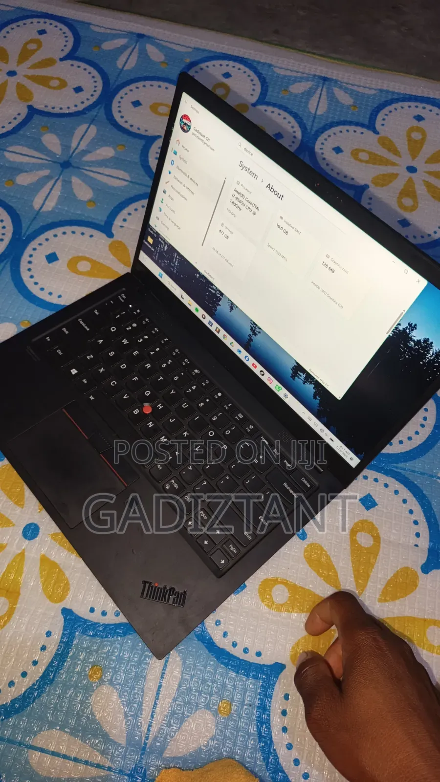 Laptop Lenovo ThinkPad X1 Carbon 16GB Intel Core i7 HDD+SSD 500GB