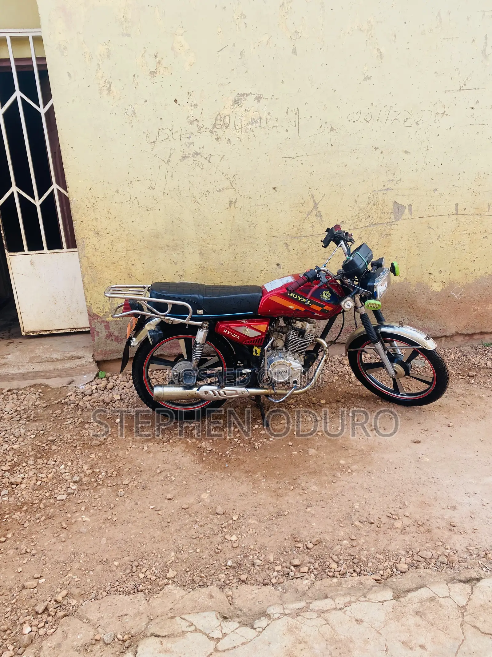 Royal RY125 2023 Red