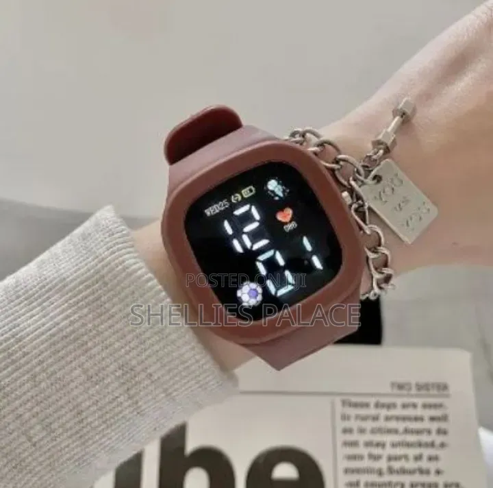 Digital Led Electronic Square Wrist Watch
